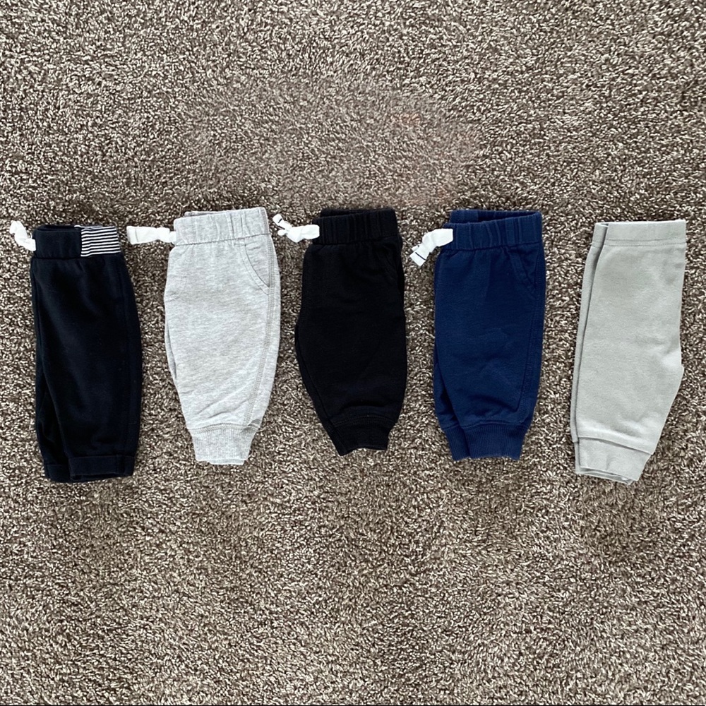 Lot of baby boy sweatpants